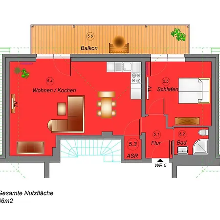 Tyr - Odins Blick 5 - Grosser Balkon, Privatstrand, Sauna